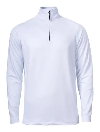 Cutter & Buck Coos Bay Half Zip Men´s Valkoinen