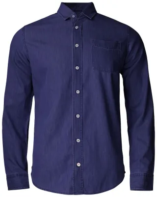 Cutter & Buck Ellensburg Denim Shirt Tumma Indigo