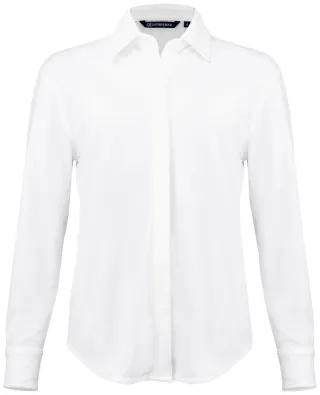 Cutter & Buck Hedley Stretch Shirt Ladies Valkoinen