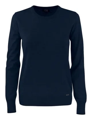 Cutter & Buck Kennewick Crewneck Ladies Tumman Sininen