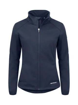Cutter & Buck Oak Harbor Softshell Jacket Women Tummansininen