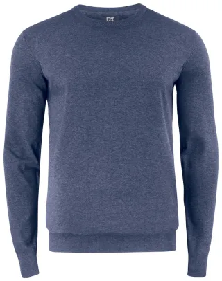 Cutter & Buck Oakville Crewneck Men Meleerattu Navy
