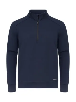 Cutter & Buck Pemberton Half Zip Men Tummansininen