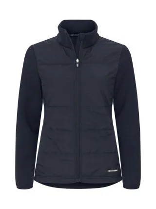 Cutter & Buck Pemberton Hybrid Jacket Women Tummansininen