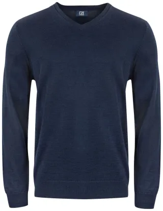 Cutter & Buck Vernon V-neck Men Tummansininen