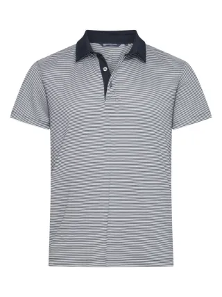 Cutter & Buck Virtue Polo Stripes Men Tummansininen
