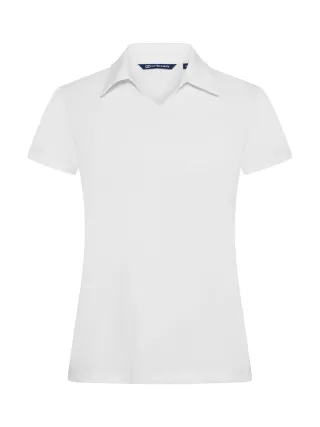 Cutter & Buck Virtue Polo V-neck Women Valkoinen