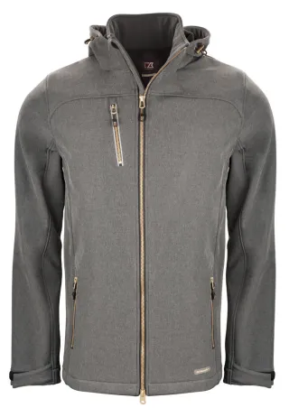 Cutter & Buck Whittier Jacket Men Meleerattu Antrasiitti