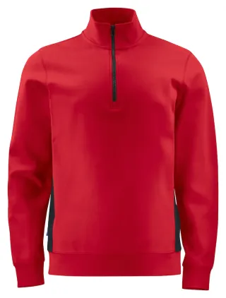 Projob 2128 Half-zip Collegepaita Punainen