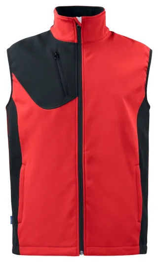 Projob 3702 Softshell Liivi Punainen