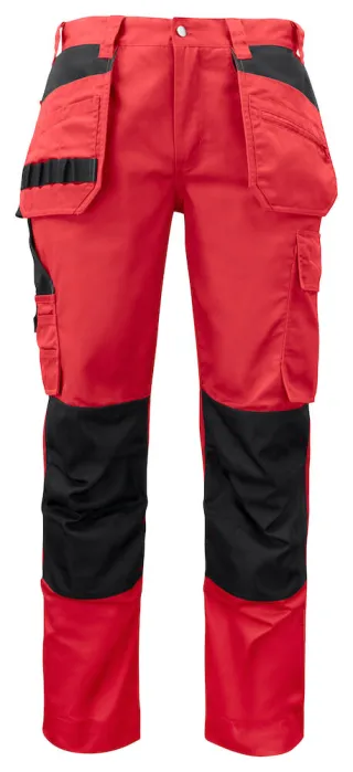 Projob 5531 Riipputaskuhousut Punainen