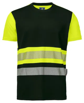Projob 6020 T-paita En Iso 20471 Luokka 1 Keltainen / Musta