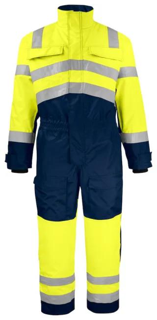 Projob 6202 Topattu Kokohaalari En Iso 20471 Luokka 3 Keltainen/sininen