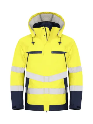 Projob 6440 Tekninen Takki En Iso 20471 Luokka 3 Keltainen / Sininen
