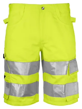 Projob 6536 Shortsit En Iso 20471 Luokka 2/1 Keltainen/musta