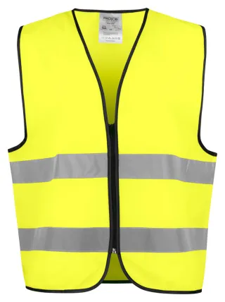 Projob 6709 Liivi En Iso 20471 Luokka 2 Keltainen / Musta