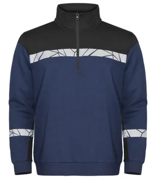 Projob 7102 Half-zip Collegepaita  7102 Half-zip Collegepaita 9910-viz