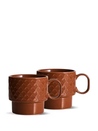 Sagaform Coffee & More Teemuki 2 Kpl, Terrakotta