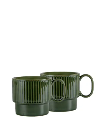 Sagaform Coffee & More Teemuki 2 Kpl, Vihreä