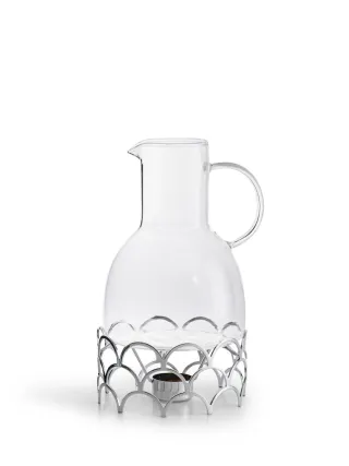 Sagaform Glögikannu Ja Lämmitin 1,3 L, Hopea