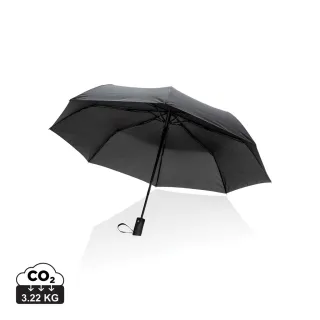 21" Impact Aware™ Rpet 190t Auto-open Sateenvarjo Musta