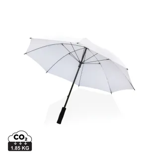 23" Impact Aware™ Rpet 190t Myrskysateenvarjo Valkoinen