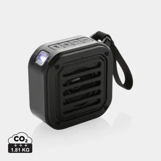 3w Langaton Aurinkovoimakaiutin Rcs Muovista Musta