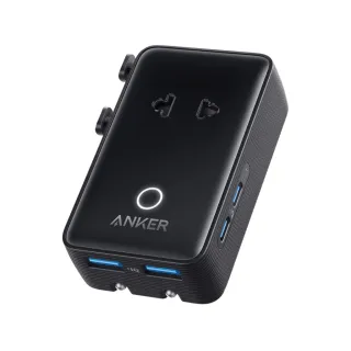 Anker Nano -matka-adapteri (5-in-1, 20 W) Musta