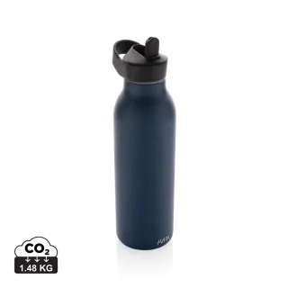 Avira Ara Fliptop Vesipullo 500ml Rcs Re-steel Tummansininen