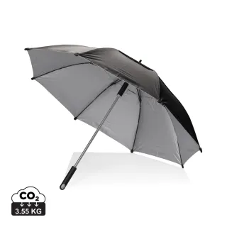 Aware™ 27" Hurricane Myrskysateenvarjo Musta