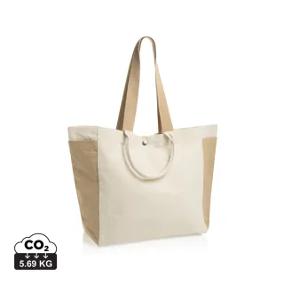 Beau Aware™ 400 G/m² Rcanvas -monikäyttöinen Ostoskassi Luonnonvalkoinen