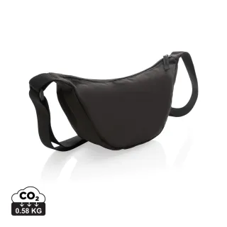Crescent Aware™ Rpet Puolikuun Muotoinen Crossbody -laukku Musta