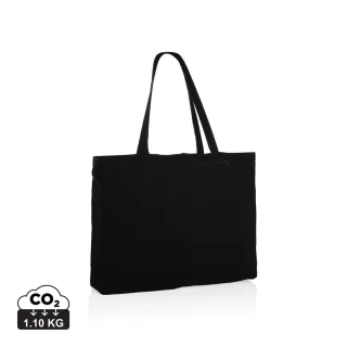 Impact Aware™ Ostoskassi Kierrätetystä Puuvillasta 145gr Musta