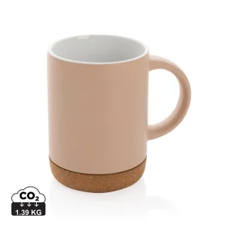 Keraaminen Muki Korkkipohjalla 280ml Ruskea