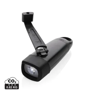 Lightwave Usb-uudelleenladattava Taskulamppu Kammella Musta