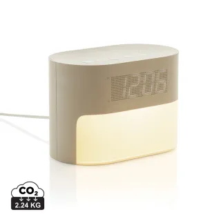 Lumarise Rcs -herätyskello, Valkoinen Kohina, Kierrätysmuovi Beige