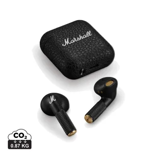 Marshall Minor Iv – Tws-nappikuulokkeet (yli 30 Tunnin Akunk Musta