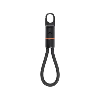 Nordic Drift Everest Usb-c 60w Pikalatauskarabiinikaapeli Musta