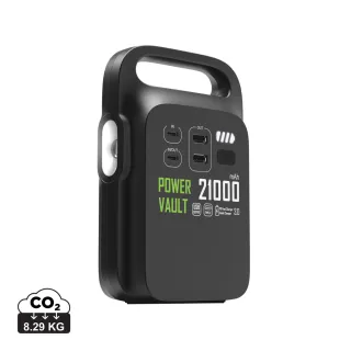 Power Vault 21000 Kannettava Virta-asema Rcs Muovista Musta