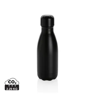 Pullo Ruostumattomasta Teräksestä 260ml Musta