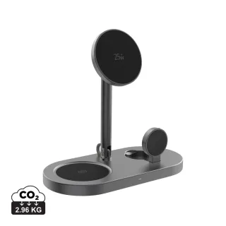 Quantum Rcs 25 W Magneettinen Pöytälaturi Harmaa, Musta