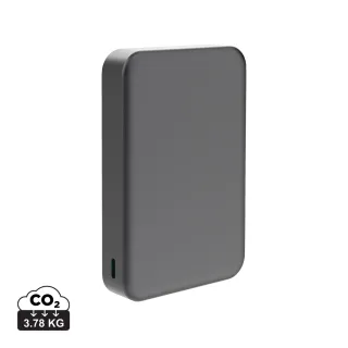 Quantum Ultra-nopea 10 000 Mah Magneettinen 25 W Powerbank. Harmaa, Musta