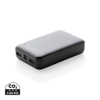 Rcs 10000mah Virtapankki Kierrätetystä Muovista Musta