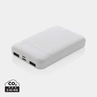 Rcs 5000mah Varavirtalähde Kierrätetystä Muovista Valkoinen