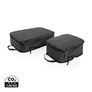 Swiss Peak Ridge Aware™ Rpet -pakkauskuutio 2kpl Musta