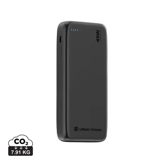 Urban Vitamin San Mateo 45 W 20 000 Mah -varavirtalähde Musta