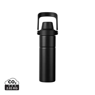 Vinga Baltimore Trek Rcs Kierrätetty Ss-pullo 600 Ml Musta