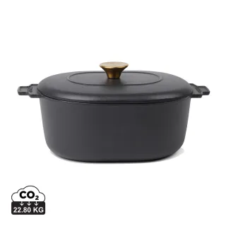 Vinga Monte Heritage -valurautapata 4 L Musta