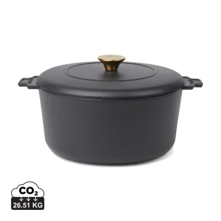 Vinga Monte Heritage -valurautapata 5,5 L Musta