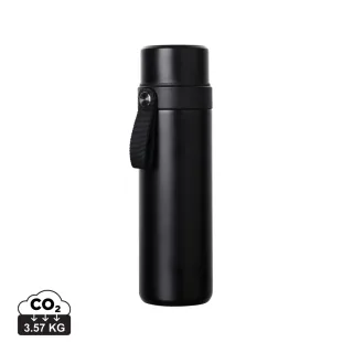 Vinga Tono Rcs -termosmuki Kaksoiskupilla, 750 Ml. Musta